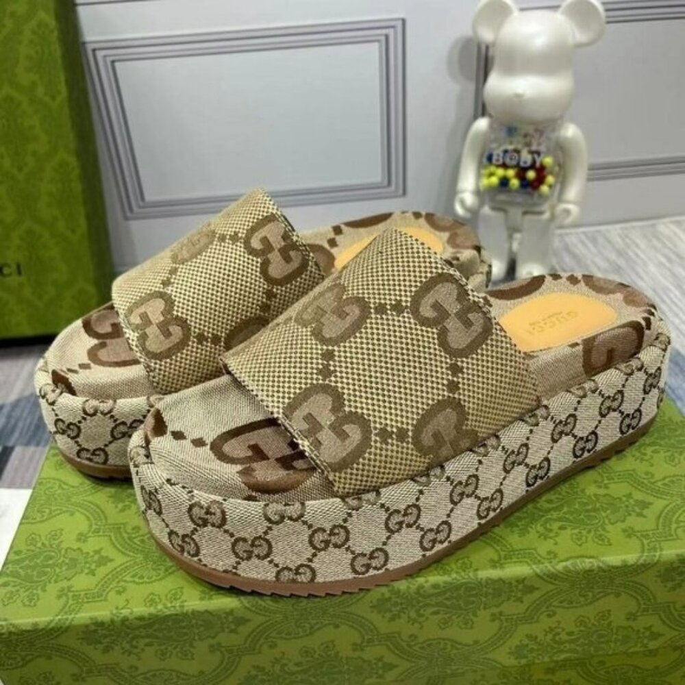 GUCCI GG Platform Women Sandal